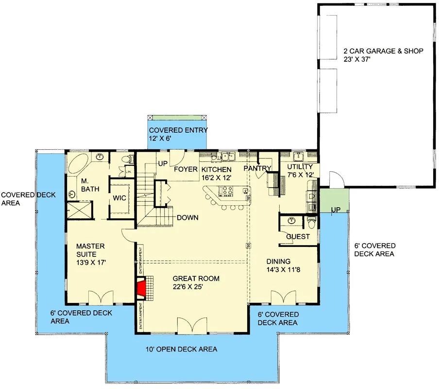 High Ridge rendering