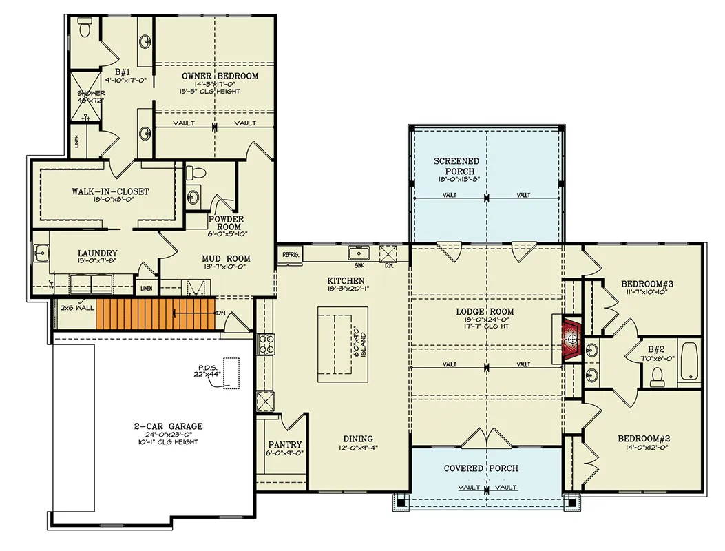 Homestead Lodge rendering