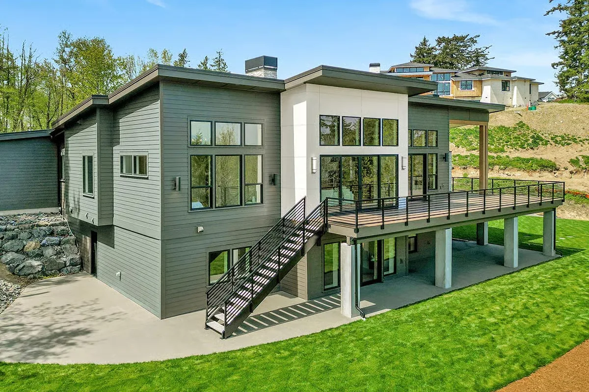 Longbow home plan rendering