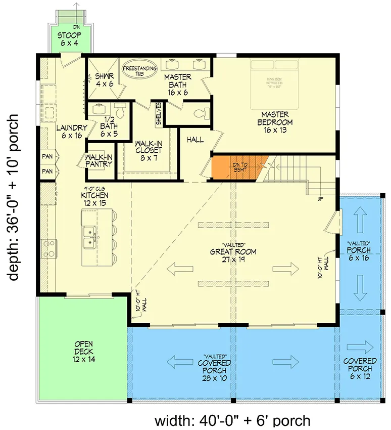 Mountain View rendering
