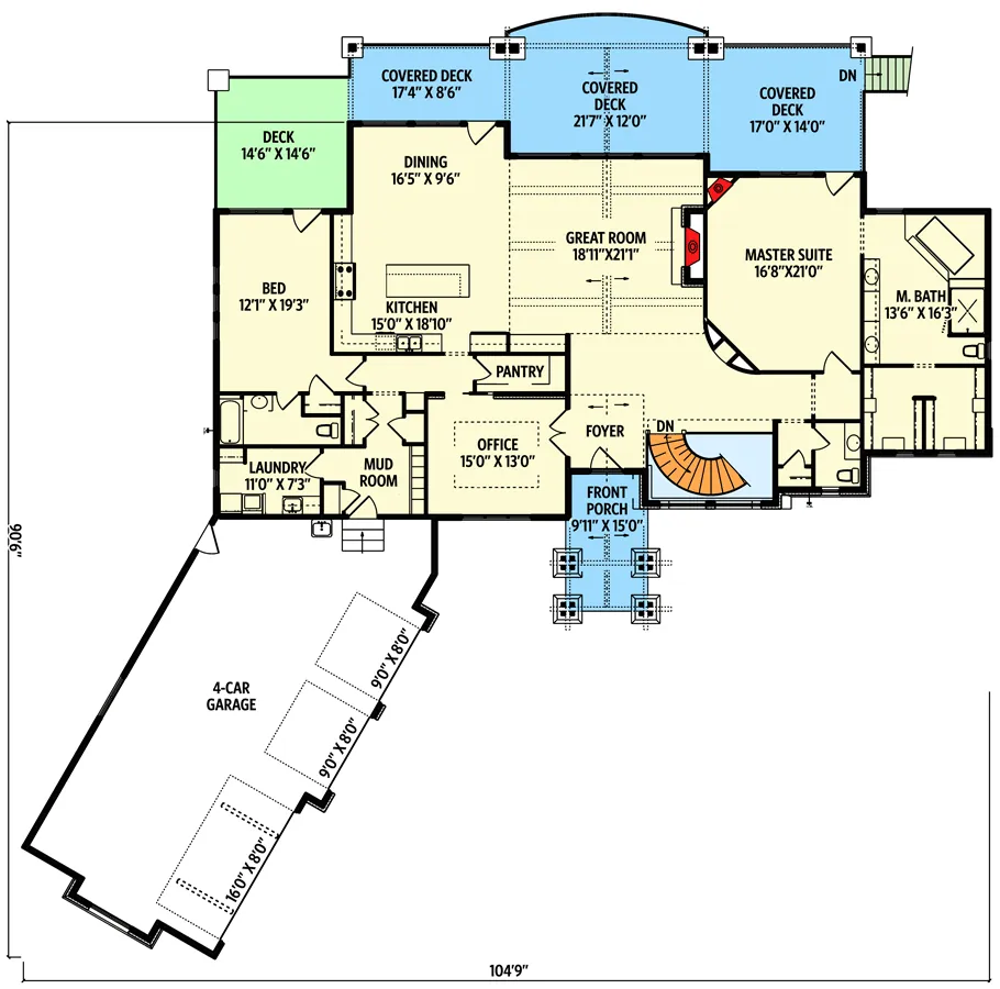 Rock Bluff rendering