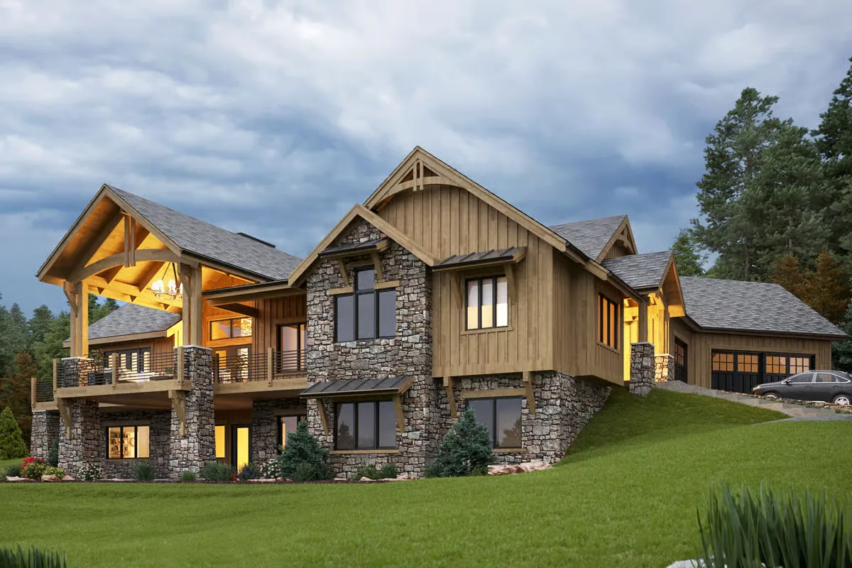 Timberwolf home plan rendering