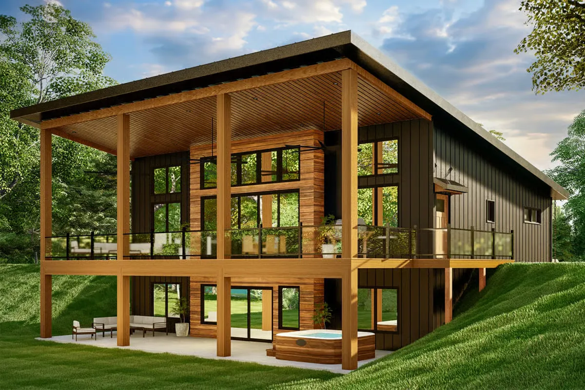 Wolf Den rendering