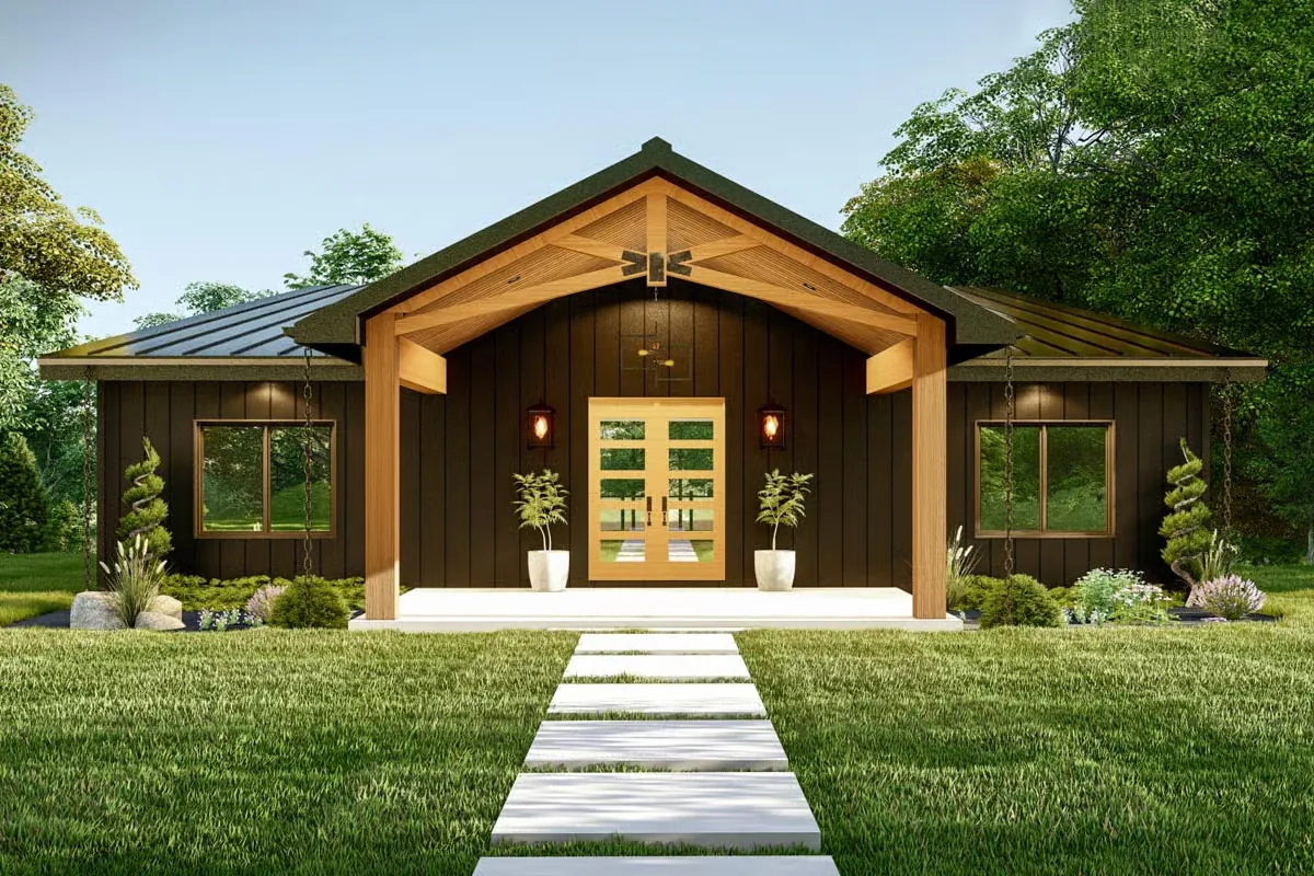 Wolf Den rendering