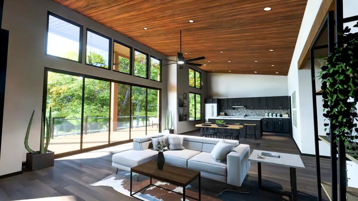 Wolf Den rendering