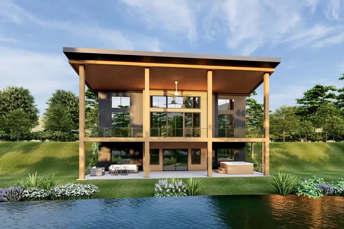 Wolf Den rendering