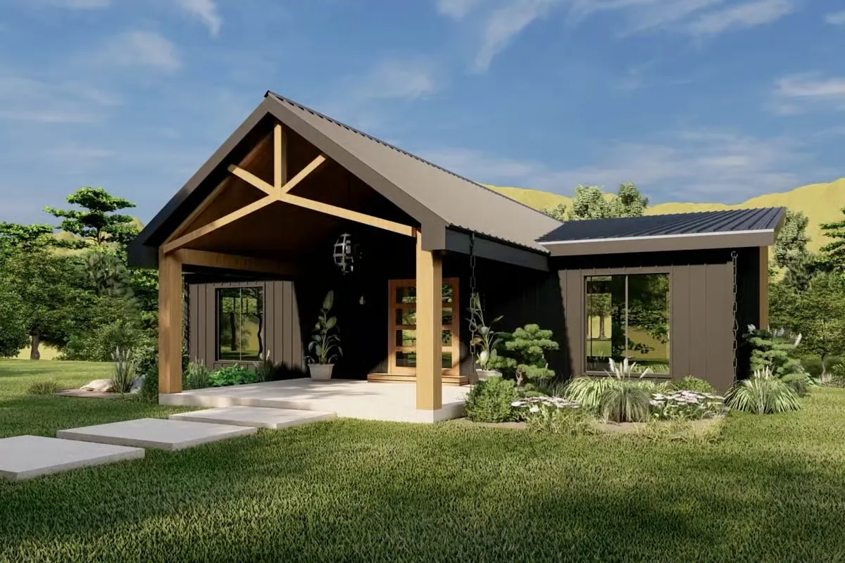 Wolf Den rendering