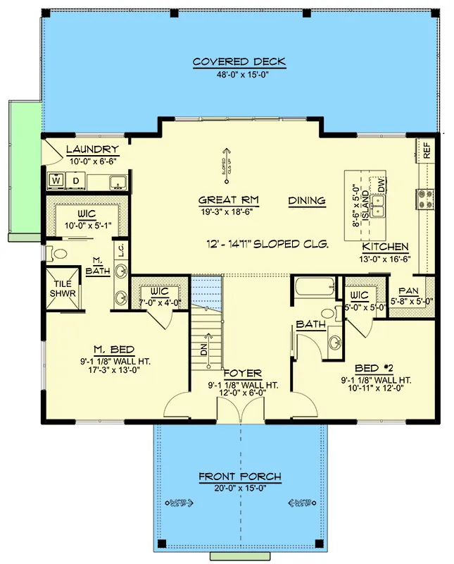 Wolf Den rendering